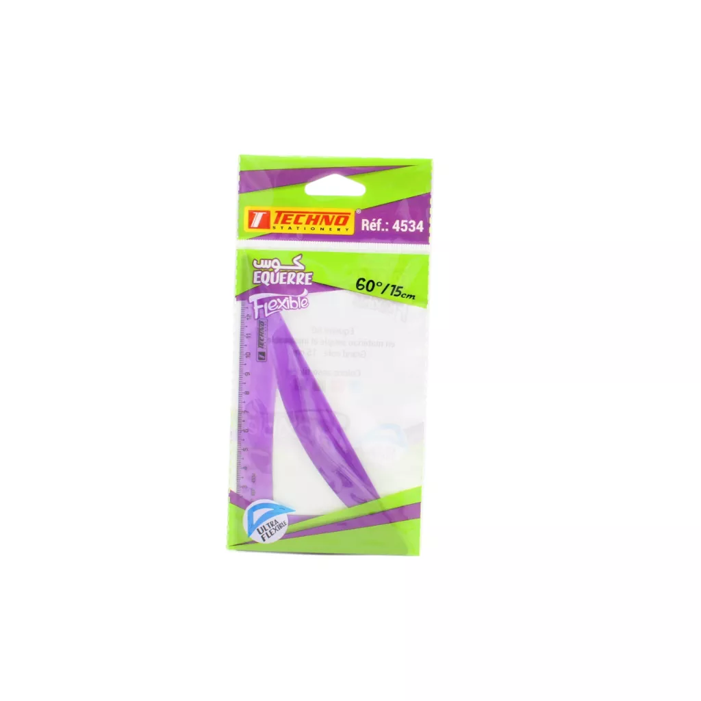 Equerre 15cm 60°