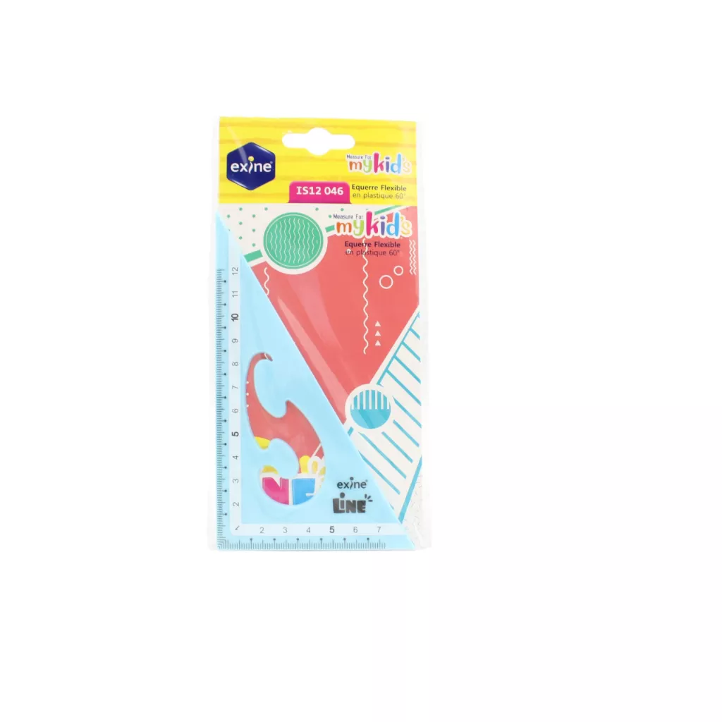 Equerre 12cm 60°